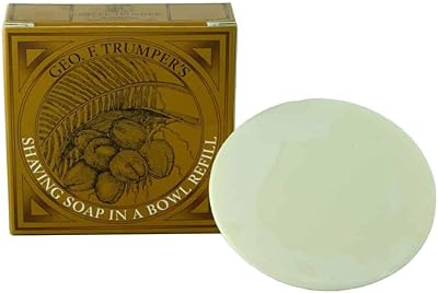Geo F. Trumper's Coconut Oil Hard Shaving Soap Refill 80g