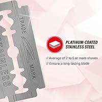 Feather Double Edge Safety Razor Blades 200 Count — image 4