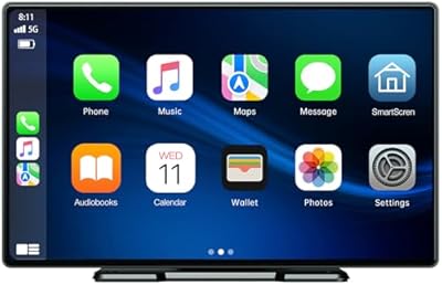 LAMTTO 9″ Wireless CarPlay Screen