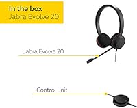 Jabra Evolve 20 UC Stereo Headset — image 6