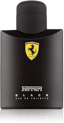 Ferrari Black Eau de Toilette Spray for Men, 4.2oz