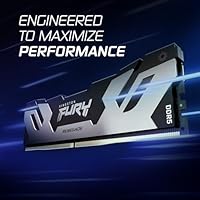 Kingston FURY Renegade Silver 32GB (2x16GB) 6400MT/s DDR5 Desktop Memory Kit — image 2