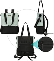 CYUREAY Convertible Laptop Backpack for Women 15.6 Inch — image 2