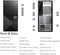 Dell Vostro 3030 Tower Desktop PC, Intel Core i5-14400, 16GB RAM, 512GB SSD — image 6