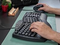 Perixx PERIDUO-512B US Ergonomic Keyboard and Vertical Mouse Combo — image 2