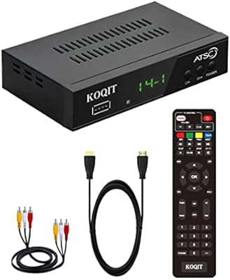 KOQIT ATSC TV Tuner Digital Converter Box