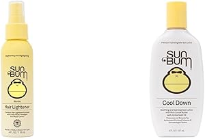 Sun Bum Blonde Formula Hair Lightener & Cool Down Aloe Vera Lotion Set Review