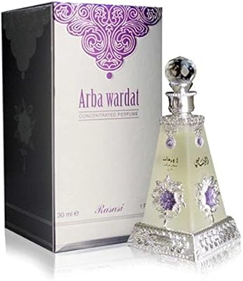 RASASI Arba Wardat Arabian Perfume Oil 30ml