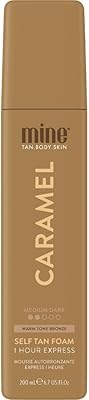 MineTan Color Correcting Self Tan Foam 1 Hour Express Ultra Dark 6.7oz