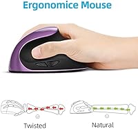 Woddlffy Ergonomic Vertical Wireless Mouse — image 2