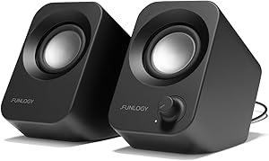FUNLOGY 14W Stereo PC Speakers Review