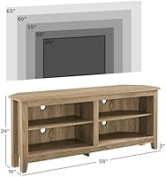 Walker Edison Maxwell 58-inch Corner TV Stand — image 3