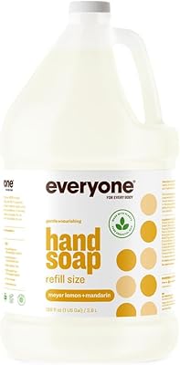 Everyone Meyer Lemon and Mandarin Liquid Hand Soap Refill, 1 Gallon