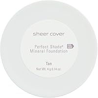 Sheer Cover Perfect Shade Mineral Foundation Makeup Kit - Tan Shade — image 5