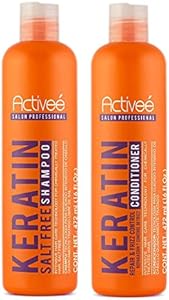 Activee Professional Keratin Hair Shampoo and Conditioner Kit 16 oz Review