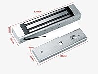 MENGQI-CONTROL Metal RFID Keypad Door Entry System with 600lbs Magnetic Lock — image 4