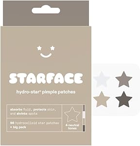 Starface Earth Star BIG PACK Hydrocolloid Pimple Patches, 96 Count Review