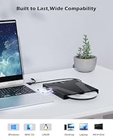 Wbacon 8-in-1 External CD/DVD Drive — image 6