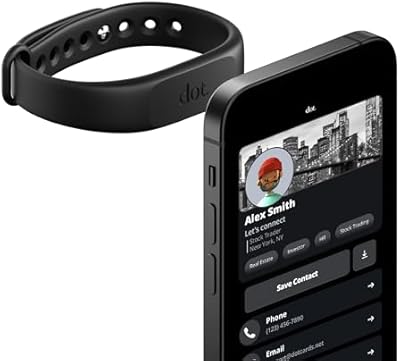 dot. Band Digital Business Card Wristband