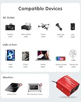 LVYUAN 200W Power Inverter 12V DC to 110V AC — image 5