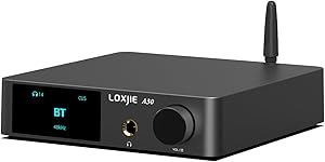 LOXJIE A30 Desktop Stereo HiFi Audio Power Amplifier & Headphone Amplifier