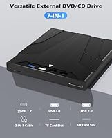 Wbacon 8-in-1 External CD/DVD Drive — image 4