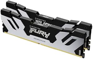Kingston FURY Renegade Silver 32GB (2x16GB) 6400MT/s DDR5 Desktop Memory Kit