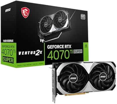 MSI GeForce RTX 4070 Ti Super 16GB Ventus 2X