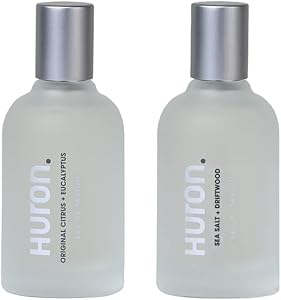 Huron Men’s Cologne 2-Pack – Original Citrus & Eucalyptus + Sea Salt & Driftwood Review
