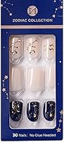 Impress Kiss ImPress Press-On Short Length Square Shape Nails IM13Y9 Aquarius Zodiac Limited Edition — image 2