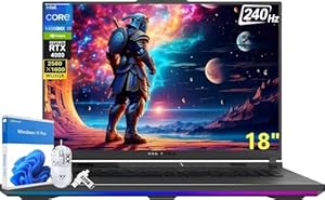 ASUS ROG Strix G18 Gaming Laptop, Intel i9-14900HX, 32GB RAM, 2TB SSD, NVIDIA GeForce RTX 4080 Review