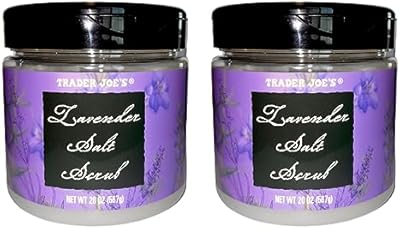 Trader Joe's Lavender Salt Scrub 2-Pack
