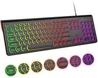 Atelus USB Wired Backlit Keyboard — image 1