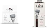 Cremo Astonishingly Superior Razor Refills & Tortoise Shell Razor Kit (4 Pack) — image 1