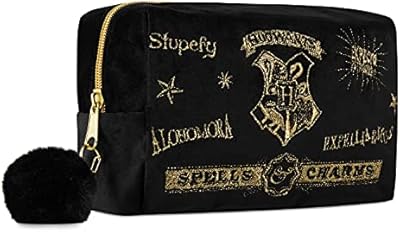 Harry Potter Women's Toiletry Bag, Black