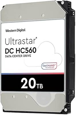 WD Ultrastar HC560 20TB 7200RPM SATA HDD