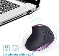 Woddlffy Ergonomic Vertical Wireless Mouse — image 3