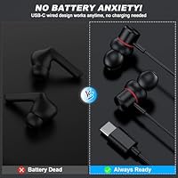 Keyron ANC-K20 USB-C Wired Headphones — image 3