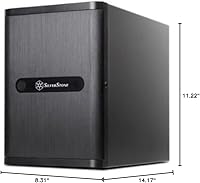 SilverStone Technology DS380B Mini-ITX NAS Case — image 10