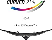 Acer Nitro EDA343CUR 34″ Curved Gaming Monitor — image 3