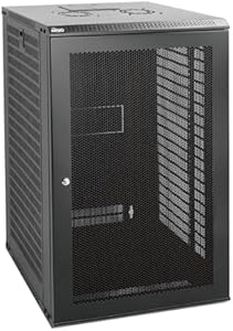 Tecmojo 18U Wall Mount Rack Network Cabinet