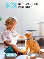 AKINGUAR Indoor 2K Security Camera 518E — image 3