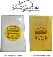 SmellGood Purest Ivory Unrefined African Shea Butter 5lbs — image 4