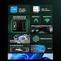 Bmax Mini PC B6 Plus Intel Core i3-1000NG4 12GB RAM 512GB SSD — image 2