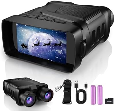 GOYOJO Night Vision Binoculars with 32GB Card