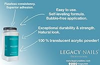 Legacy Nails Crystal Clear Acrylic Powder 1lb — image 3