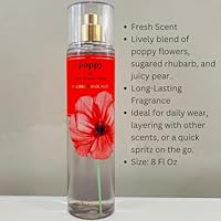 Bath & Body Works Poppy Fine Body Fragrance Mist 8oz — image 3