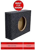Atrend 10SME 10″ Single Sealed Subwoofer Enclosure — image 7