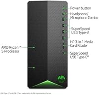 HP Pavilion Gaming Desktop, Ryzen 5 5600G, 8GB RAM, 256GB SSD, AMD Radeon RX5500 — image 6