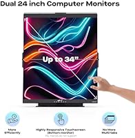 Mobile Pixels Geminos T Dual 24-inch Stacked Monitors — image 5